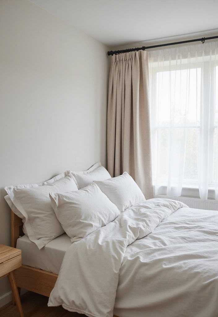 25 Minimalist Bedroom Ideas for Men That Look Sleek 10 25 Minimalist Bedroom Ideas for Men That Look Sleek - 10. Sustainable Textiles