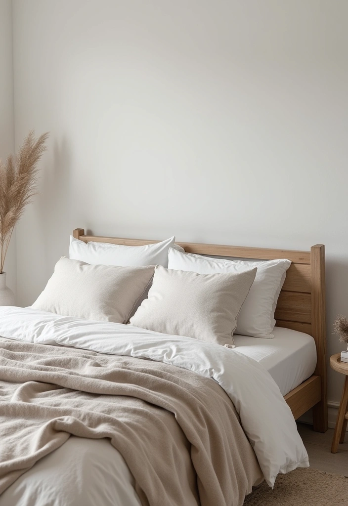 25 Minimalist Bedroom Ideas for Men That Look Sleek 21 25 Minimalist Bedroom Ideas for Men That Look Sleek - 21. Simple Bedding Choices