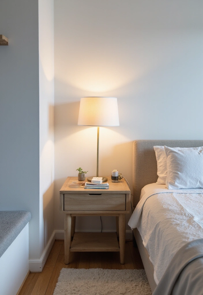 25 Minimalist Bedroom Ideas for Men That Look Sleek 6 25 Minimalist Bedroom Ideas for Men That Look Sleek - 6. Simplified Nightstands