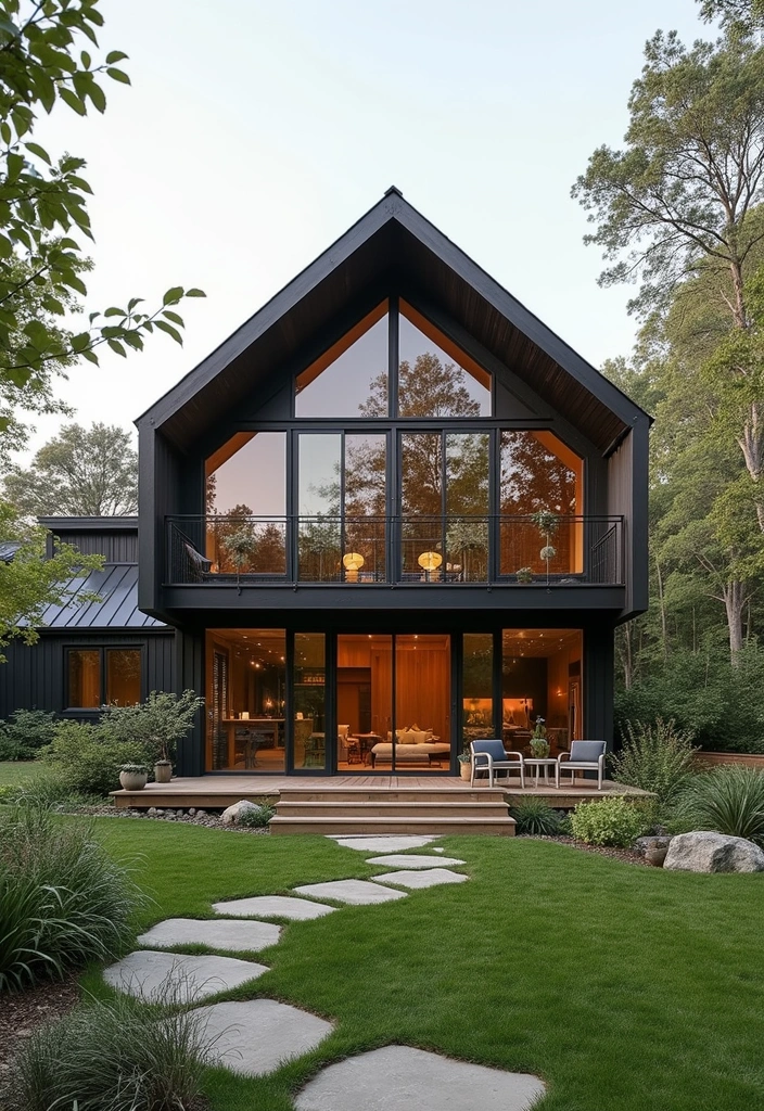 25 Minimalist Bloxburg House Ideas for Inspiration 6 25 Minimalist Bloxburg House Ideas for Inspiration - 6. Sustainable Farmhouse