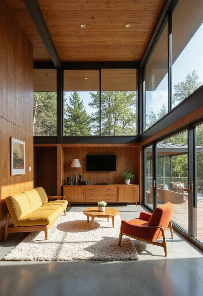 25 Minimalist Bloxburg House Ideas for Inspiration 7 25 Minimalist Bloxburg House Ideas for Inspiration - 7. Elegant Mid-Century Modern