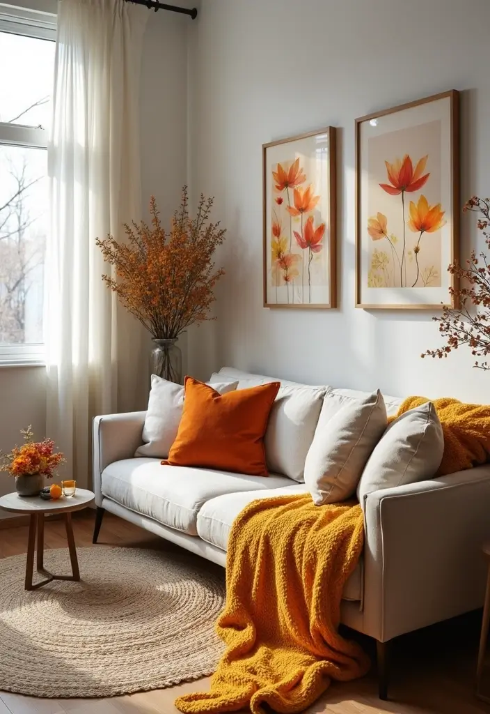 25 Minimalist Condo Design Ideas That Feel Spacious - 25. Seasonal Decor Swaps