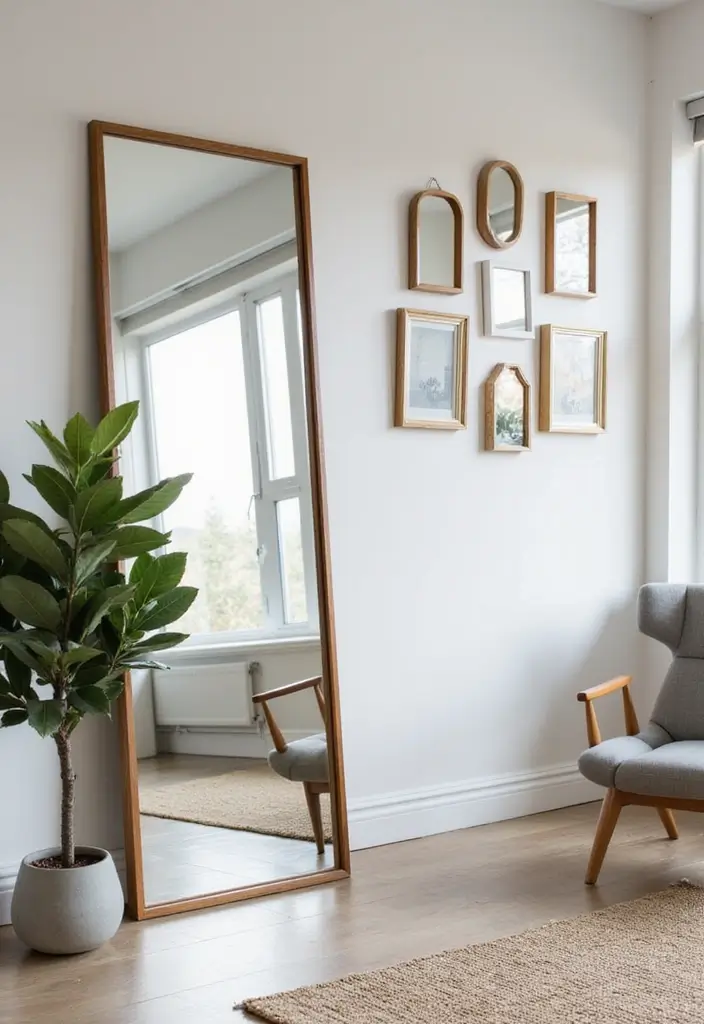 25 Minimalist Condo Design Ideas That Feel Spacious - 8. Strategically Placed Mirrors