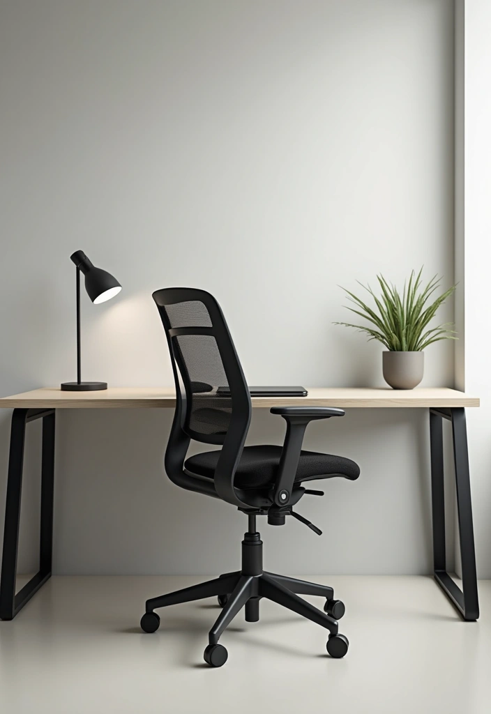25 Minimalist Desk Ideas That Boost Productivity - 13. Minimalist Chair Design