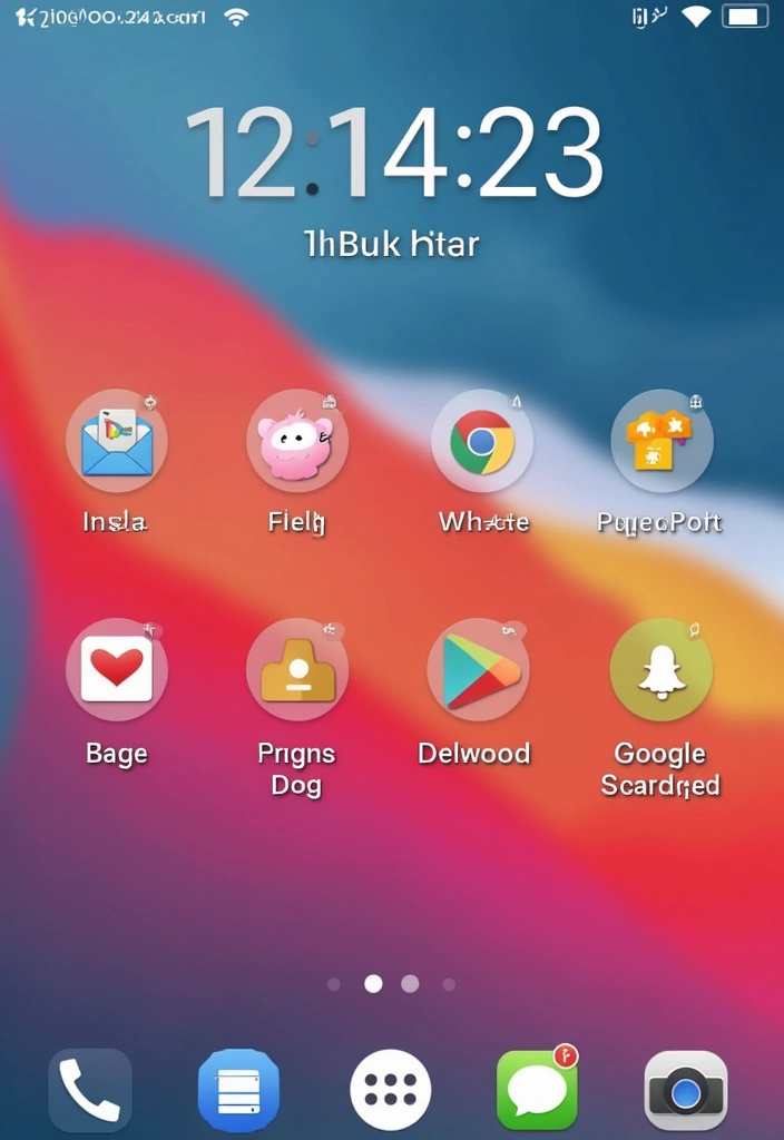 25 Minimalist Homescreen Ideas for a Clean Look 18 25 Minimalist Homescreen Ideas for a Clean Look - 18. Smart Color Pairing