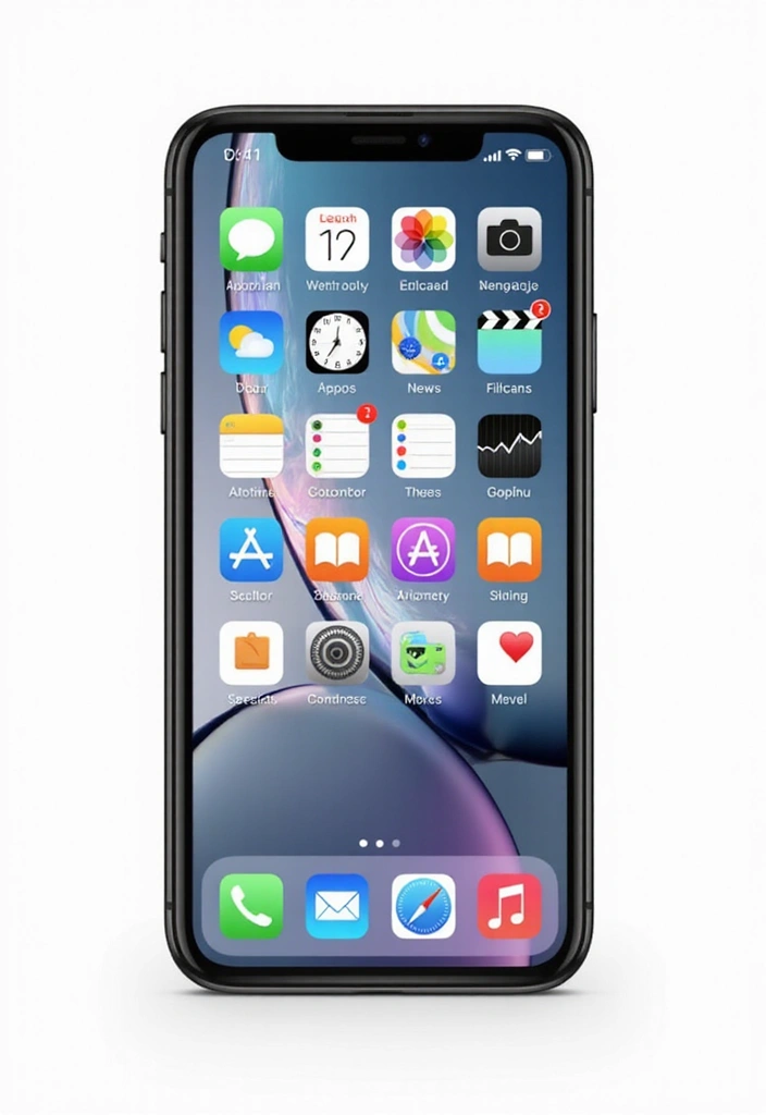 25 Minimalist Homescreen Ideas for a Clean Look 24 25 Minimalist Homescreen Ideas for a Clean Look - 24. Single Page Layout