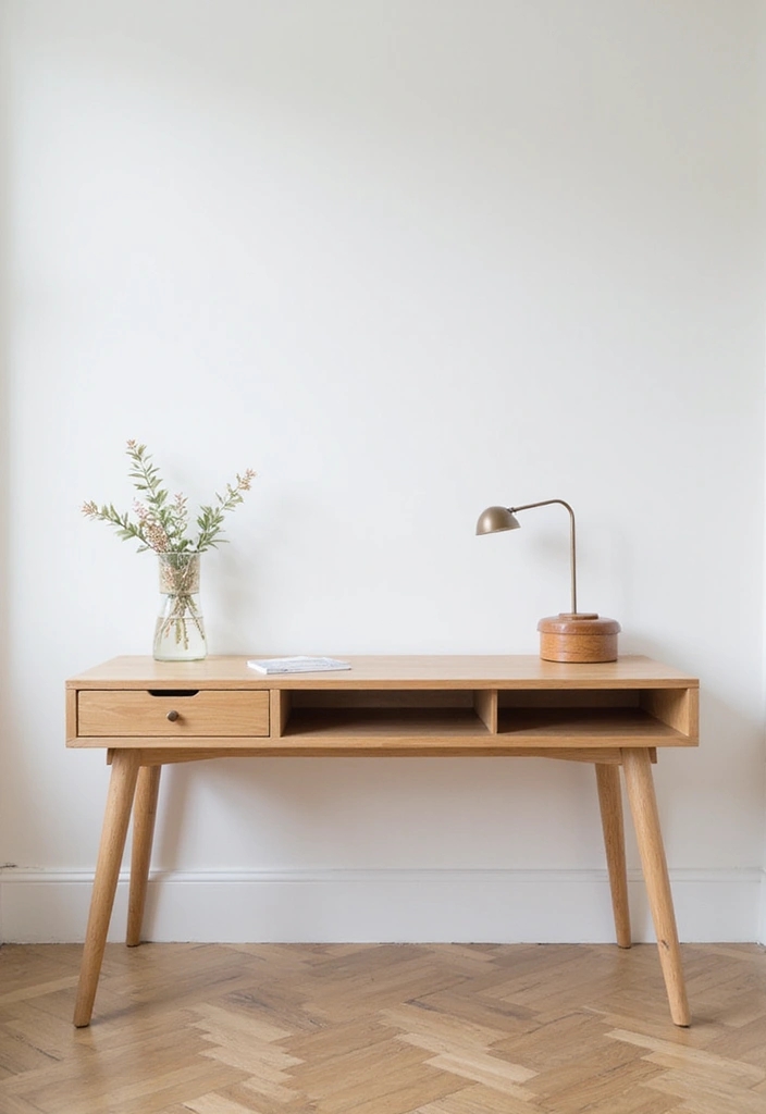 25 Minimalist Things That Spark Joy 1 25 Minimalist Things That Spark Joy - 1. Scandinavian-Style Desk