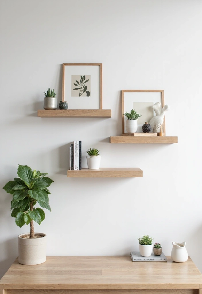 25 Minimalist Things That Spark Joy 16 25 Minimalist Things That Spark Joy - 16. Simple Wall Shelves