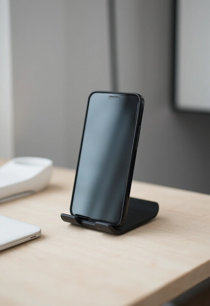 25 Minimalist Things That Spark Joy 23 25 Minimalist Things That Spark Joy - 23. Minimalist Phone Stand
