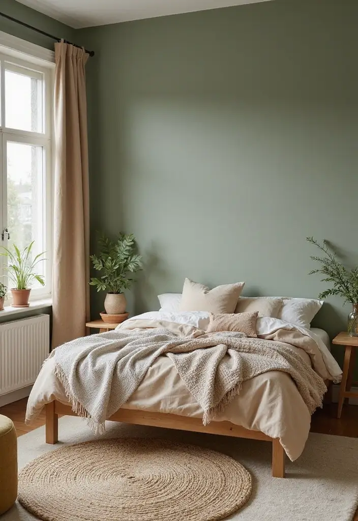 27 Minimalist Bedroom Ideas You’ll Want to Copy 1 27 Minimalist Bedroom Ideas You’ll Want to Copy - 1. Soft Earthy Tones