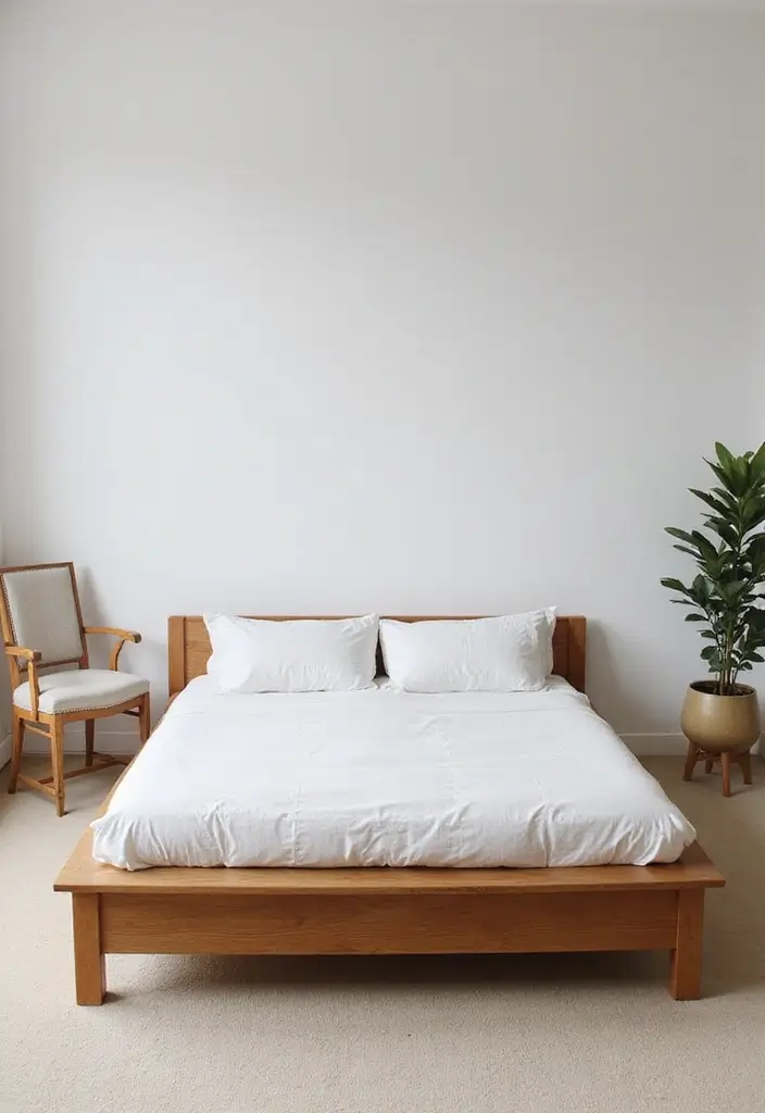 27 Minimalist Bedroom Ideas You’ll Want to Copy 12 27 Minimalist Bedroom Ideas You’ll Want to Copy - 12. Statement Furniture