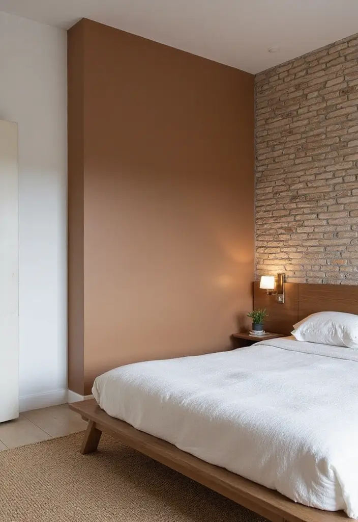 27 Minimalist Bedroom Ideas You’ll Want to Copy 14 27 Minimalist Bedroom Ideas You’ll Want to Copy - 14. Accent Walls