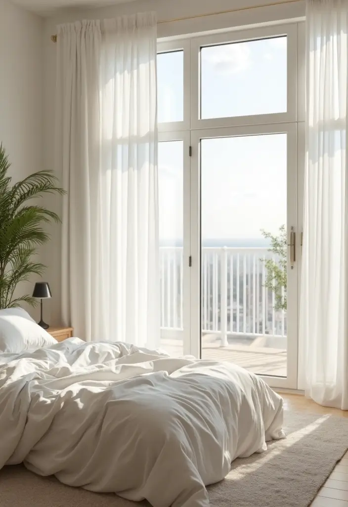 27 Minimalist Bedroom Ideas You’ll Want to Copy 3 27 Minimalist Bedroom Ideas You’ll Want to Copy - 3. Natural Light Emphasis