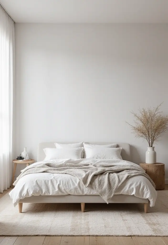 27 Minimalist Bedroom Ideas You’ll Want to Copy 6 27 Minimalist Bedroom Ideas You’ll Want to Copy - 6. Neutral Color Schemes