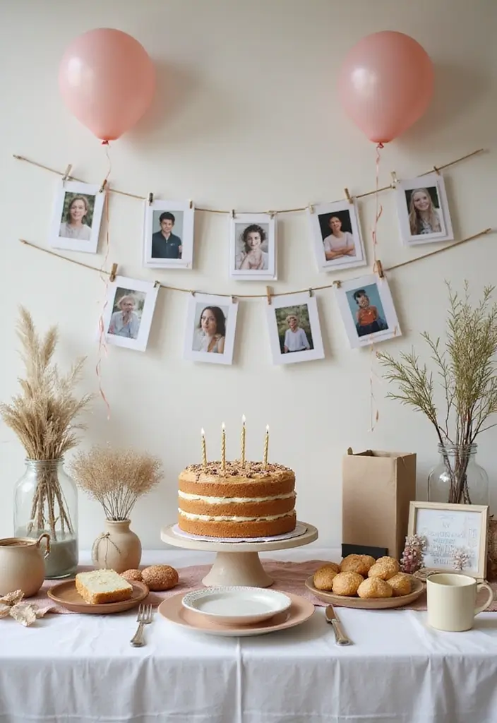 27 Minimalist Birthday Decor Ideas for Any Celebration - 18. Personalized Touches