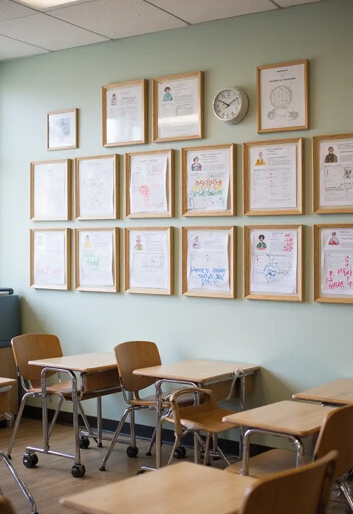 27 Minimalist Classroom Decor Ideas Teachers Will Love 27 27 Minimalist Classroom Decor Ideas Teachers Will Love - 27. Student-Centered Displays