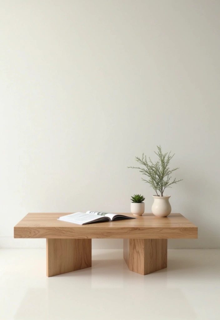 27 Minimalist Coffee Bar Ideas You’ll Want to Try 19 27 Minimalist Coffee Bar Ideas You’ll Want to Try - 19. Minimalist Coffee Table