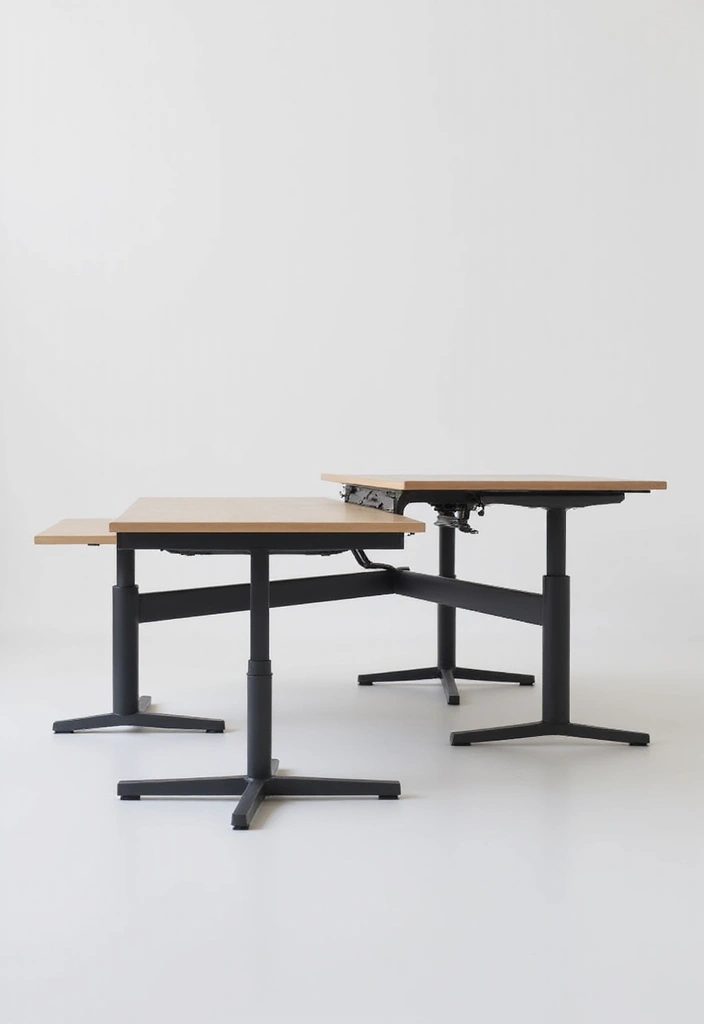27 Minimalist Desk Inspo Ideas for Modern Workspaces - 21. Flexibility in Function