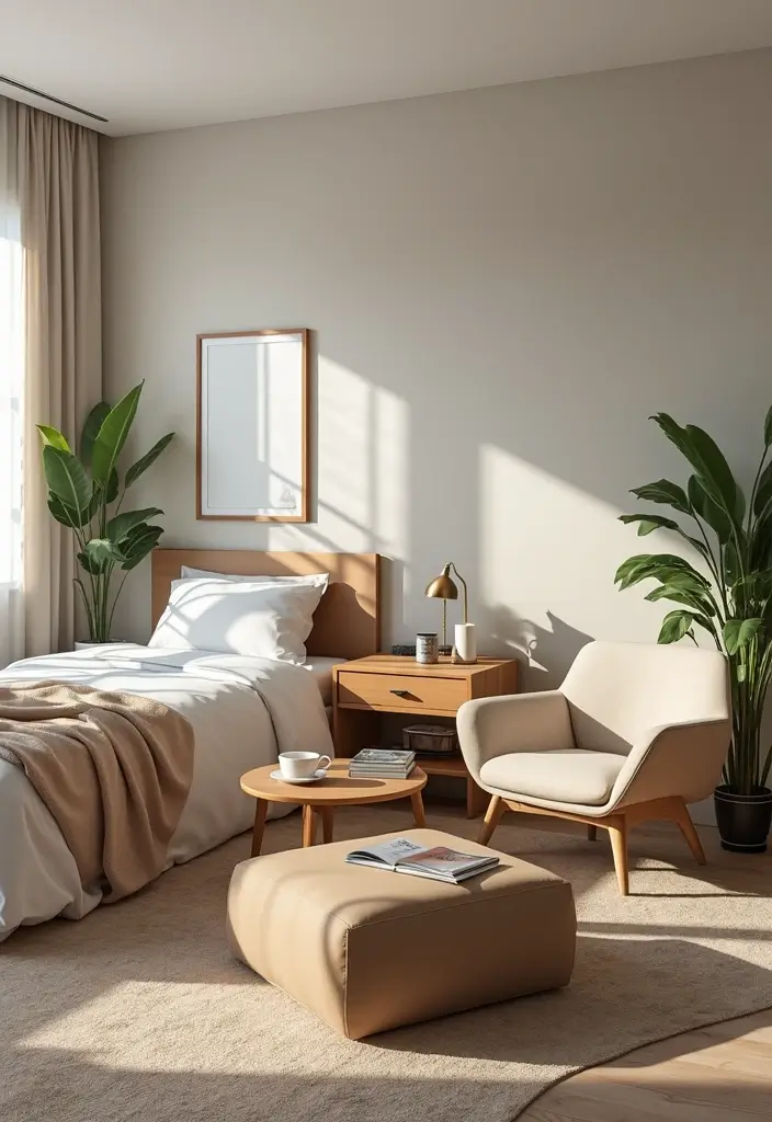 27 Minimalist Dorm Room Ideas for Students 21 27 Minimalist Dorm Room Ideas for Students - 21. Modular Furniture