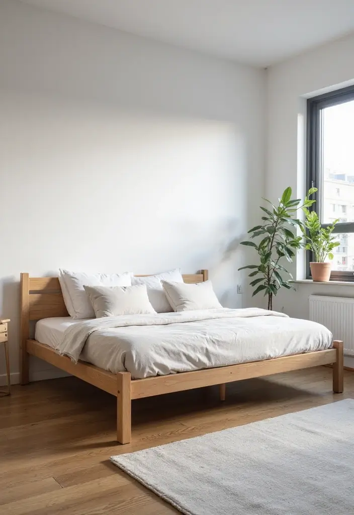 27 Minimalist Dorm Room Ideas for Students 23 27 Minimalist Dorm Room Ideas for Students - 23. Use a Minimalist Bed Frame