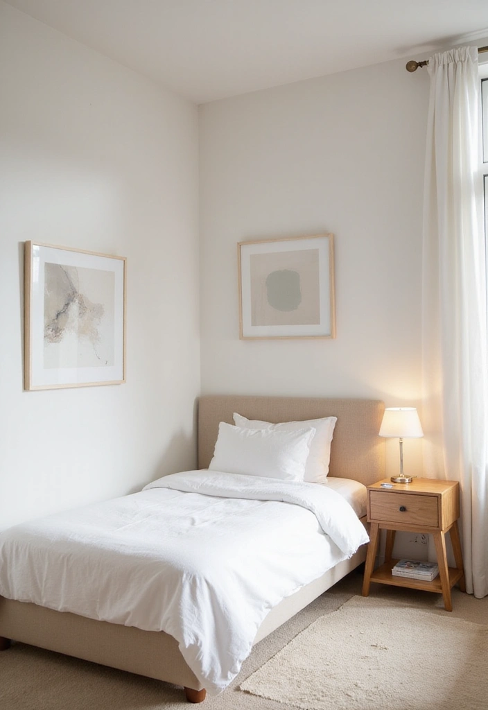 27 Minimalist Dorm Room Ideas for Students 3 27 Minimalist Dorm Room Ideas for Students - 3. Choose a Neutral Color Palette