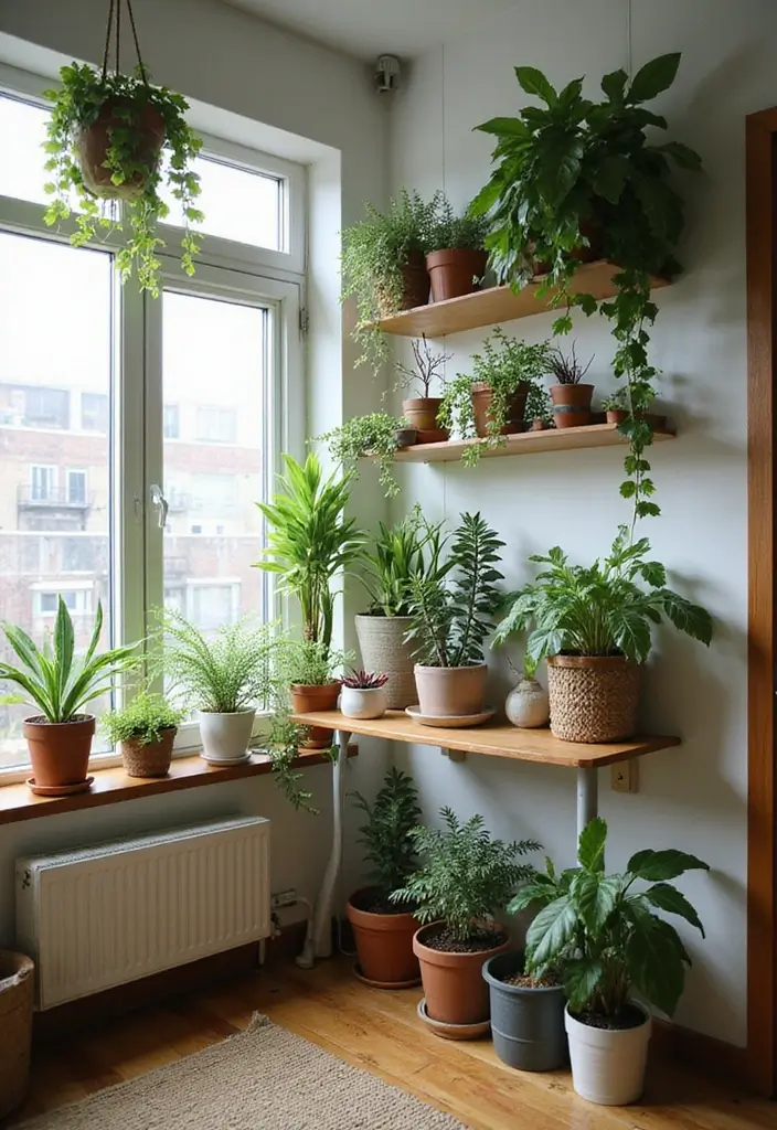 27 Minimalist Dorm Room Ideas for Students 8 27 Minimalist Dorm Room Ideas for Students - 8. Incorporate Plants