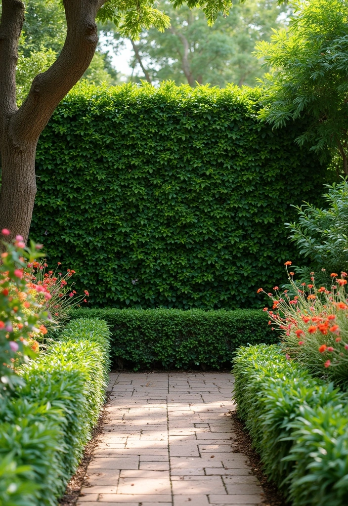27 Minimalist Fence Ideas That Look Clean 14 27 Minimalist Fence Ideas That Look Clean - 14. Living Fences