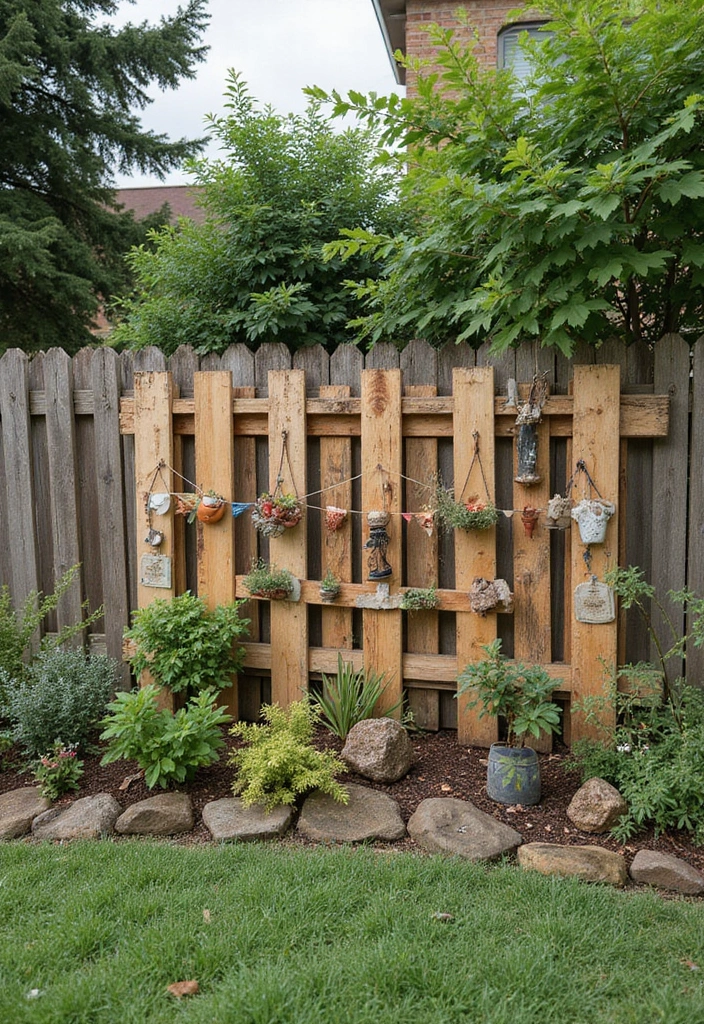 27 Minimalist Fence Ideas That Look Clean 18 27 Minimalist Fence Ideas That Look Clean - 18. Pallet Fencing
