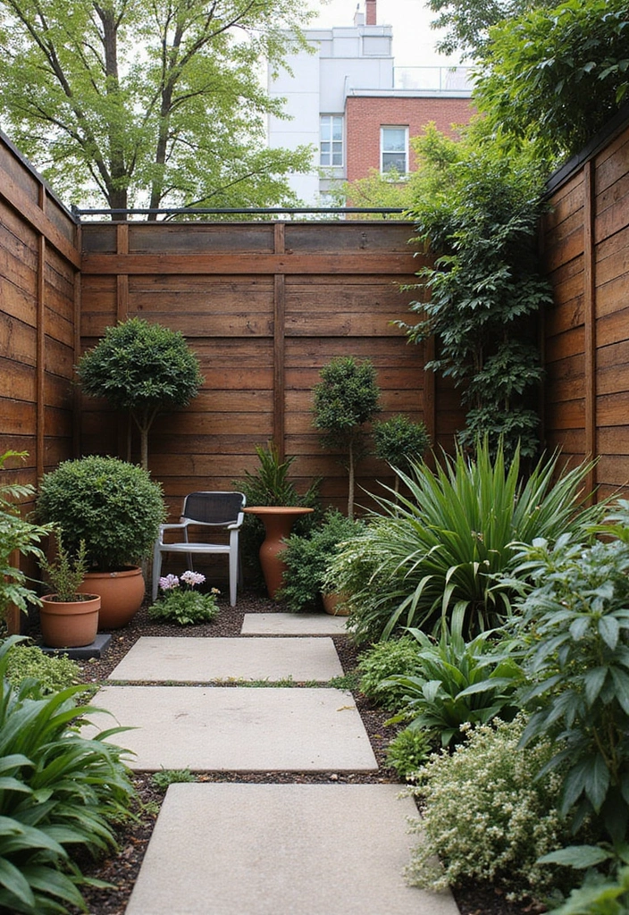 27 Minimalist Fence Ideas That Look Clean 22 27 Minimalist Fence Ideas That Look Clean - 22. Industrial Fence with Wood Accents