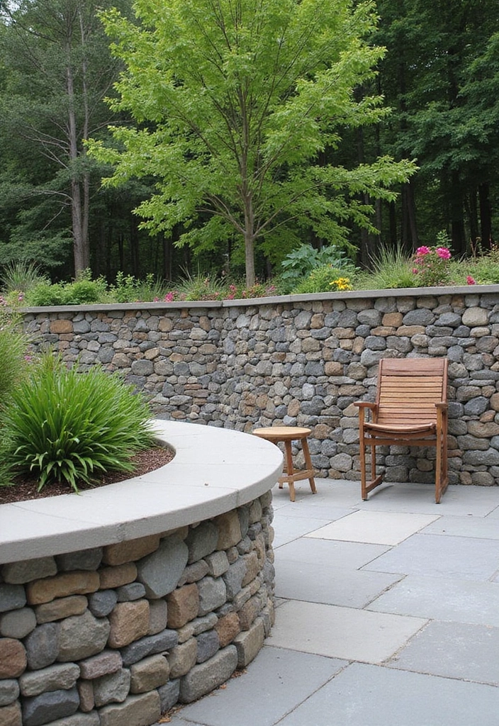 27 Minimalist Fence Ideas That Look Clean 7 27 Minimalist Fence Ideas That Look Clean - 7. Gabion Wall Fencing