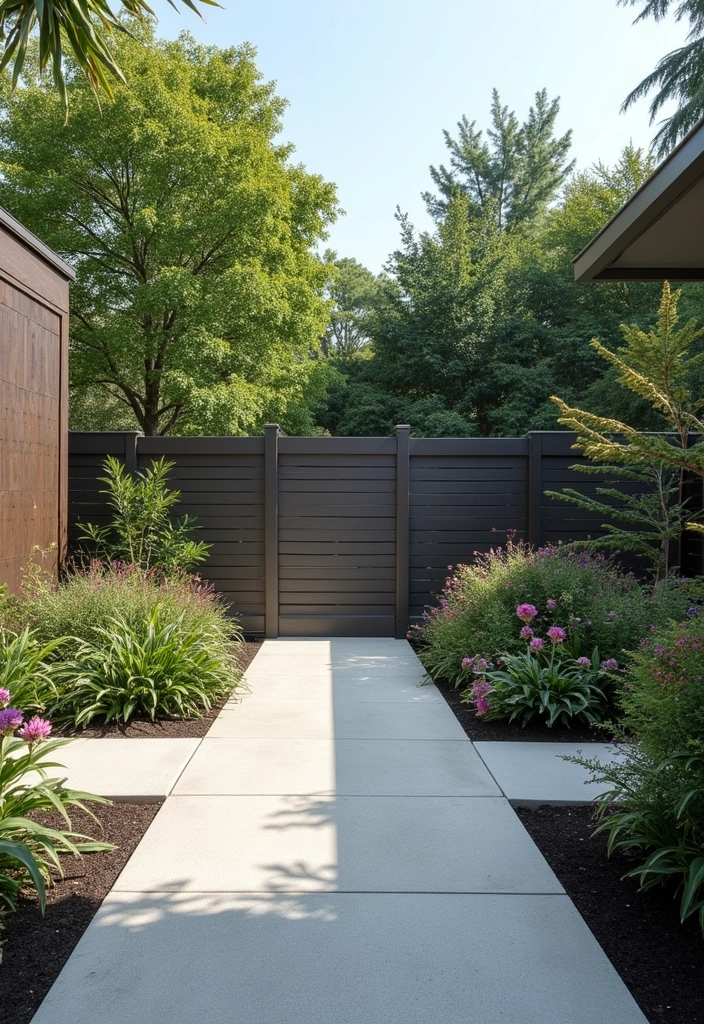 27 Minimalist Fence Ideas That Look Clean 9 27 Minimalist Fence Ideas That Look Clean - 9. Vinyl Fencing