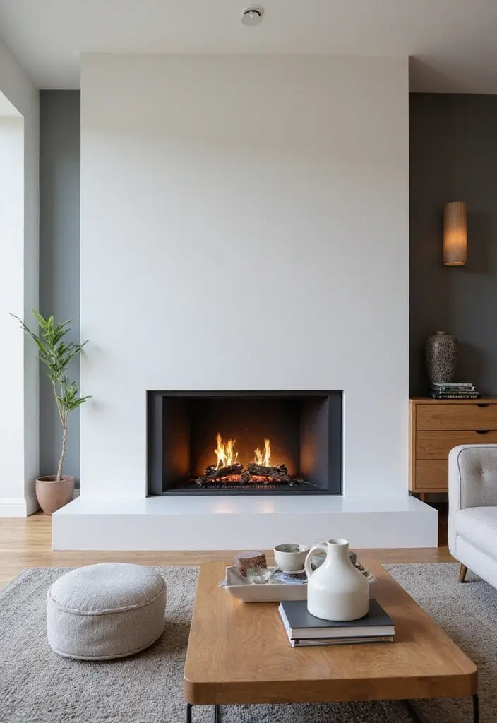 27 Minimalist Fireplace Ideas That Look Modern 25 27 Minimalist Fireplace Ideas That Look Modern - 25. Customized Fireplaces