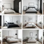 27 Stunning Minimalist Bedroom Black and White Designs
