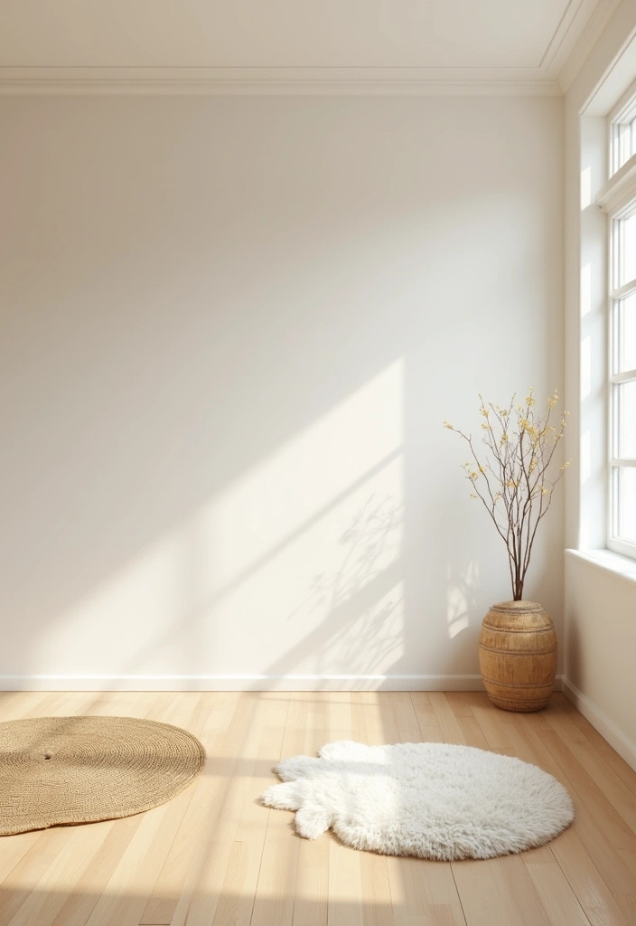 28 Korean Minimalist Room Ideas That Look Cozy - 12. Cohesive Flooring Choices