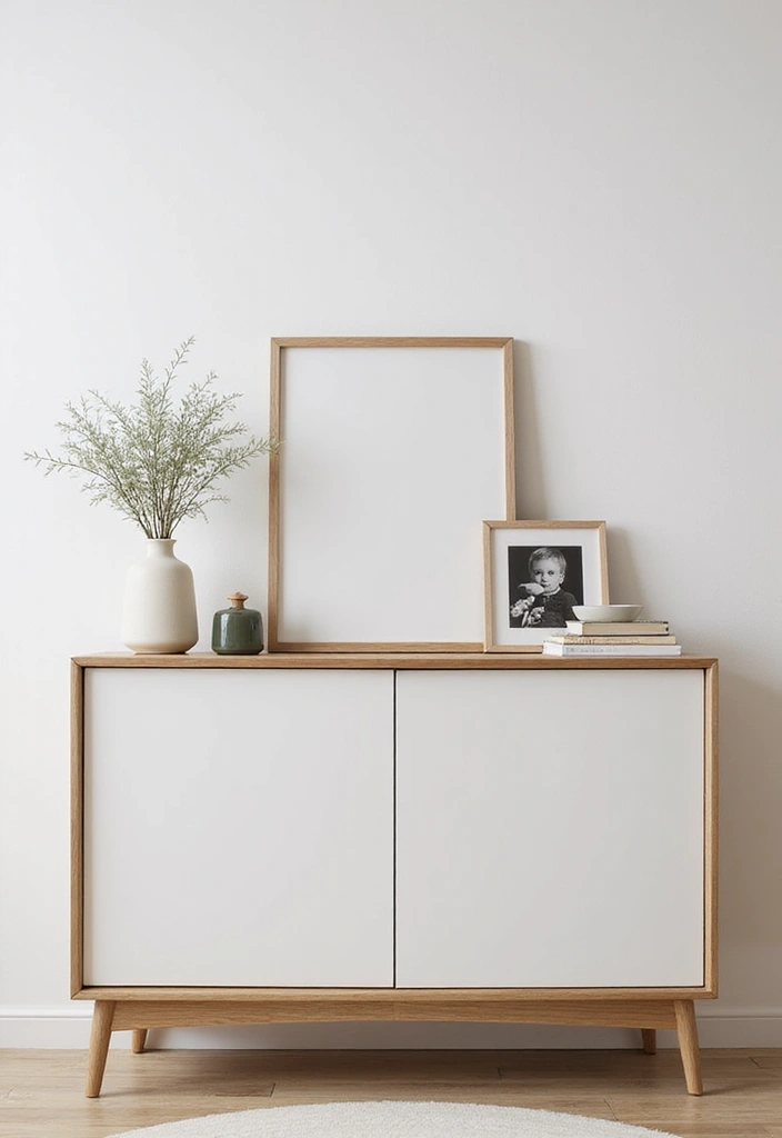 28 Korean Minimalist Room Ideas That Look Cozy - 17. Personal Touches with Minimal Decor