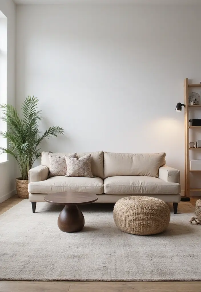 28 Korean Minimalist Room Ideas That Look Cozy - 18. Clean Lines in Furniture Design
