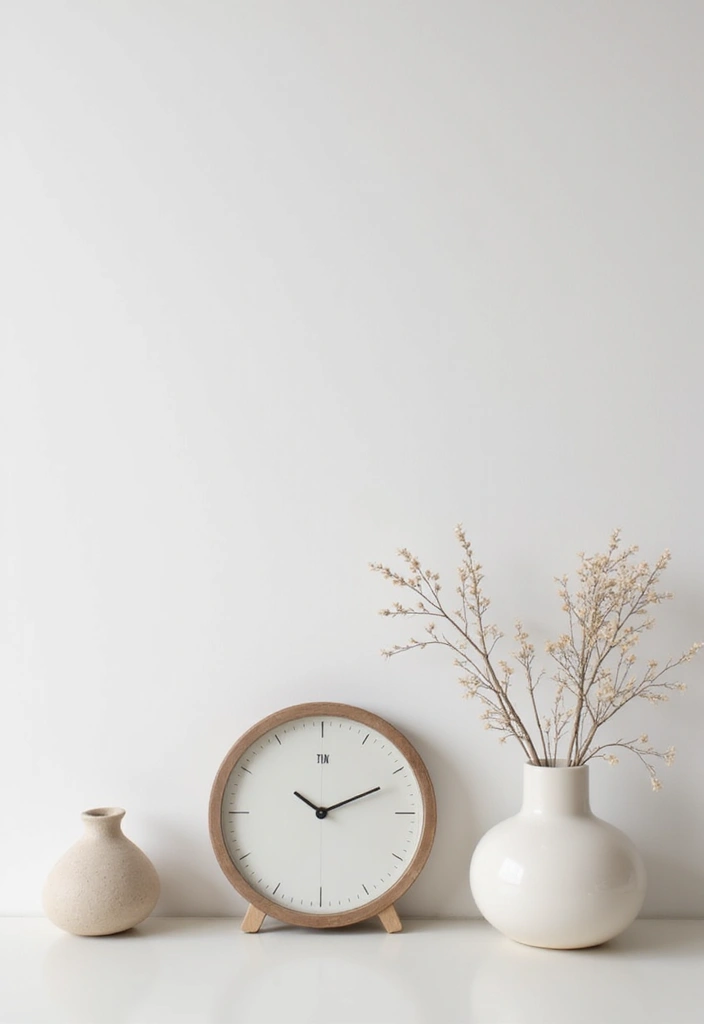 28 Korean Minimalist Room Ideas That Look Cozy - 20. Simple Yet Functional Accessories