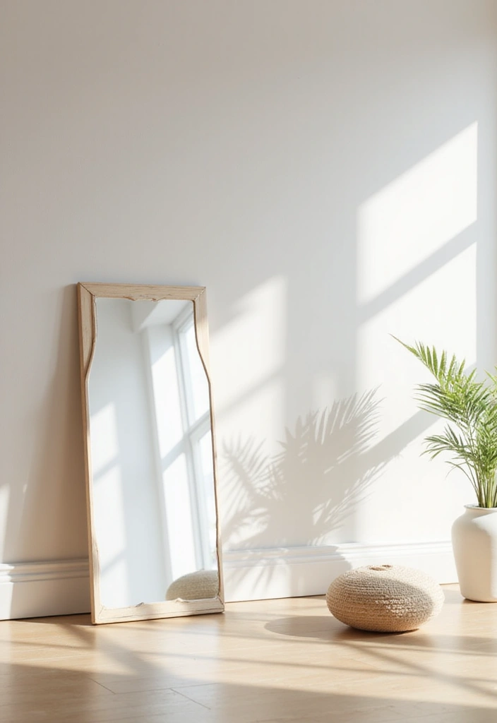 28 Korean Minimalist Room Ideas That Look Cozy - 26. Simple Decorative Mirrors