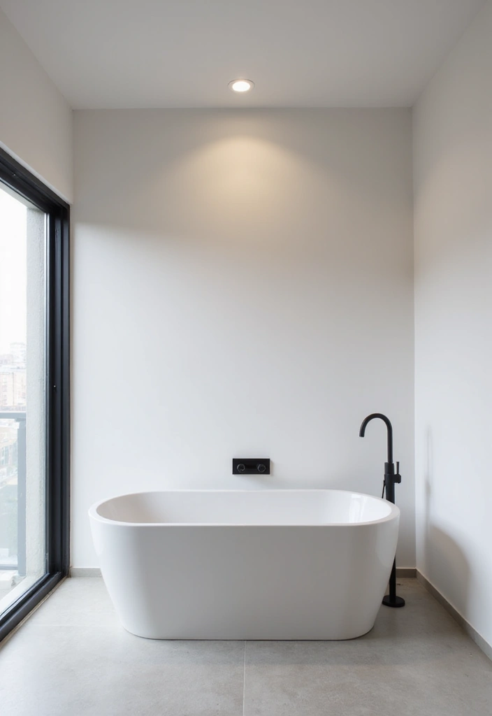 28 Minimalist Bathroom Designs That Look Timeless 12 28 Minimalist Bathroom Designs That Look Timeless - 12. Freestanding Bathtubs