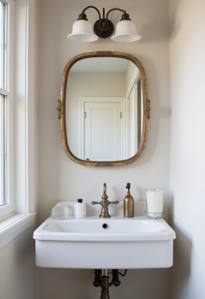 28 Minimalist Bathroom Designs That Look Timeless 16 28 Minimalist Bathroom Designs That Look Timeless - 16. Vintage Touches