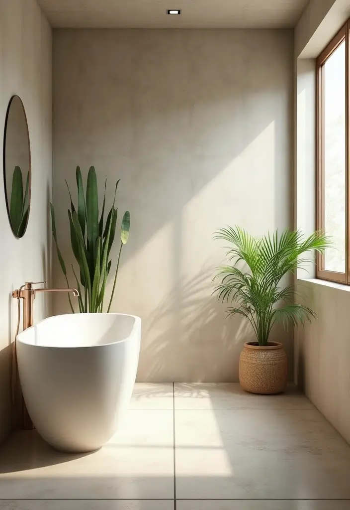 28 Minimalist Bathroom Designs That Look Timeless 17 28 Minimalist Bathroom Designs That Look Timeless - 17. Zen-Inspired Spaces