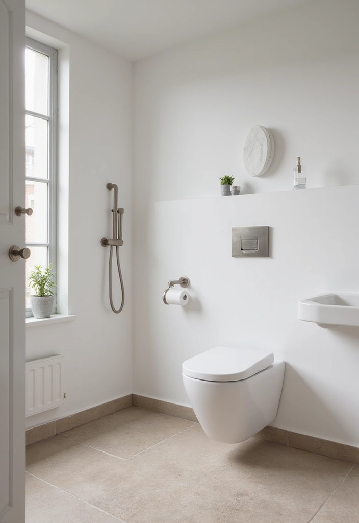 28 Minimalist Bathroom Designs That Look Timeless 18 28 Minimalist Bathroom Designs That Look Timeless - 18. Eco-Friendly Fixtures