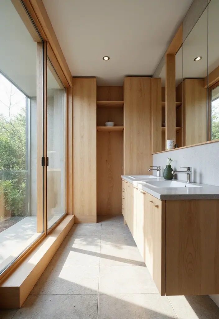 28 Minimalist Bathroom Designs That Look Timeless 5 28 Minimalist Bathroom Designs That Look Timeless - 5. Sustainable Materials