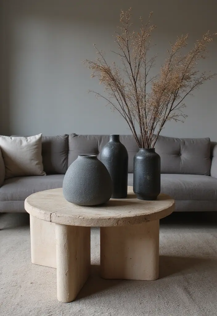 28 Minimalist Coffee Table Decor Ideas for Style 16 28 Minimalist Coffee Table Decor Ideas for Style - 16. Contrast of Light and Dark