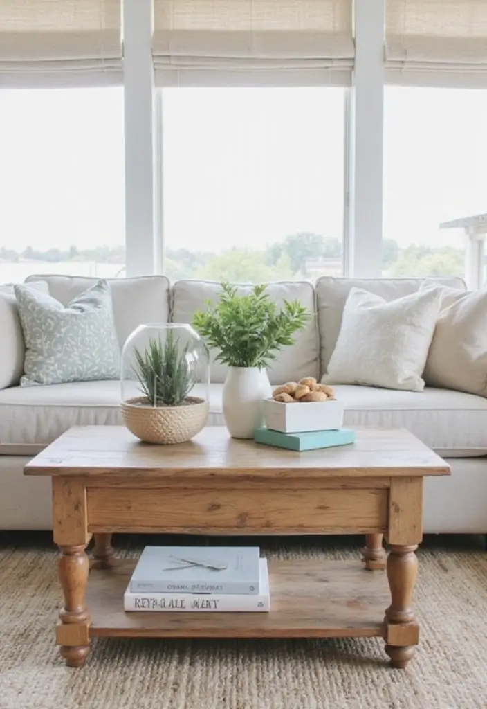 28 Minimalist Coffee Table Decor Ideas for Style 19 28 Minimalist Coffee Table Decor Ideas for Style - 19. Crafty DIY Decor