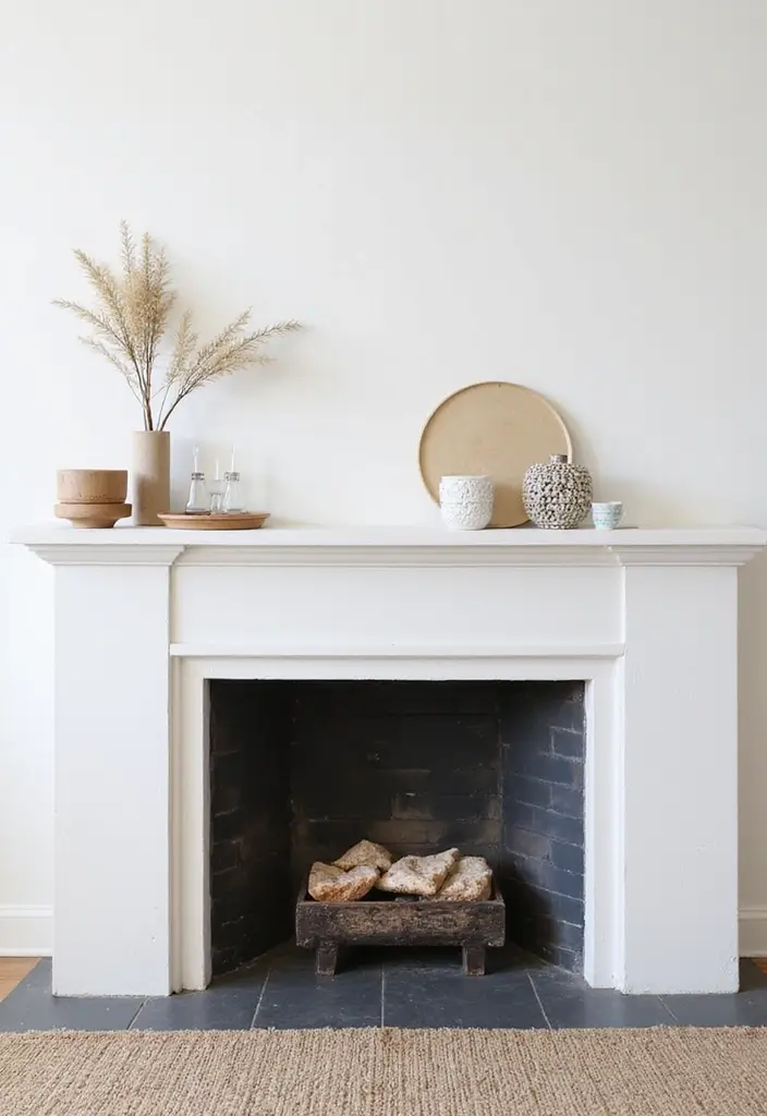 28 Minimalist Mantel Decor Ideas That Look Elegant 27 28 Minimalist Mantel Decor Ideas That Look Elegant - 27. Functional Decor