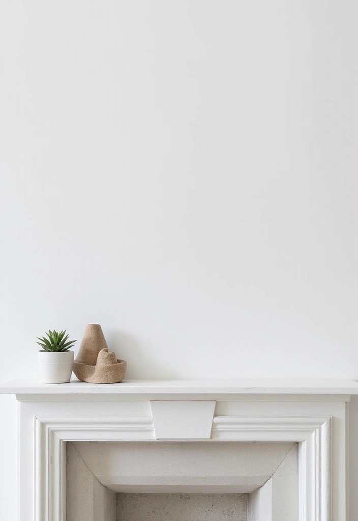 28 Minimalist Mantel Decor Ideas That Look Elegant 28 28 Minimalist Mantel Decor Ideas That Look Elegant - 28. Intentional White Space