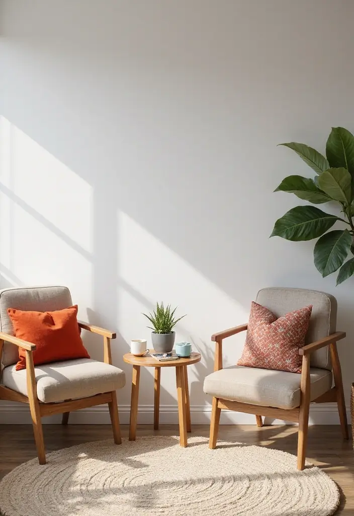 28 Minimalist Office Ideas for a Clean Workspace 26 28 Minimalist Office Ideas for a Clean Workspace - 26. Mindful Color Accents