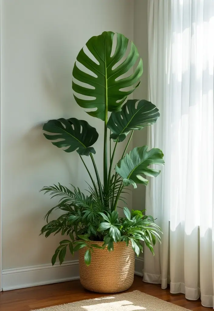 28 Minimalist Plant Decor Ideas for a Fresh Look 26 28 Minimalist Plant Decor Ideas for a Fresh Look - 26. Minimalist Corner Plant Display