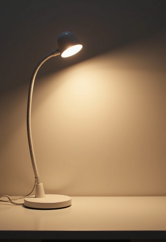 28 Office Minimalist Ideas for Productivity and Style 13 28 Office Minimalist Ideas for Productivity and Style - 13. Smart Lighting Solutions